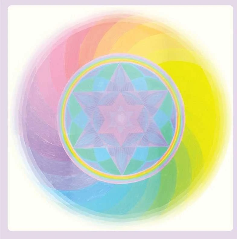 Blue Angel Mėlyna Angel Mėlyna Angel Dimensions Of Light Oracle Kortos