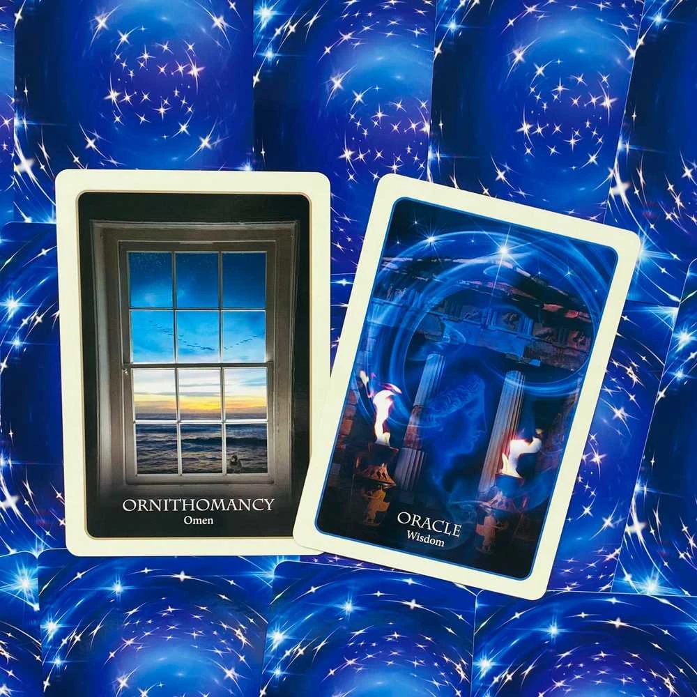 Blue Angel Mėlyna Angel Mėlyna Angel Divination Of The Ancients Oracle Kortos