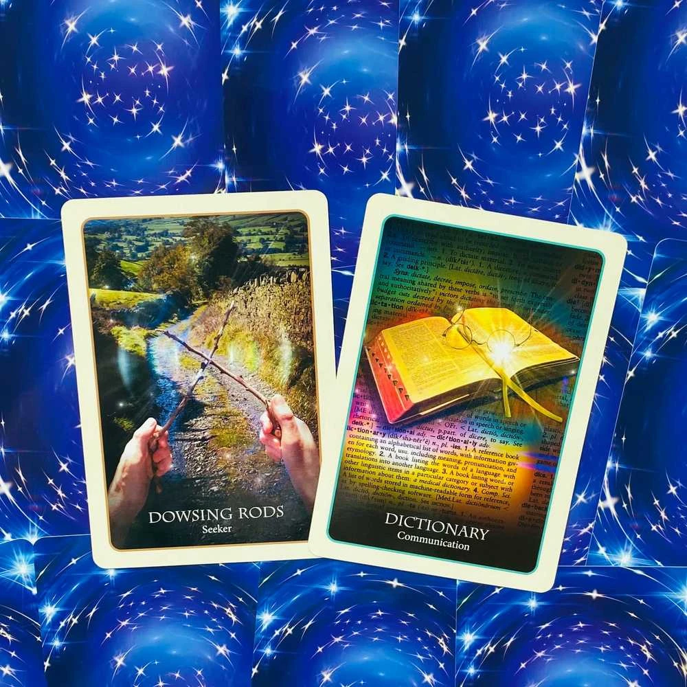 Blue Angel Mėlyna Angel Mėlyna Angel Divination Of The Ancients Oracle Kortos