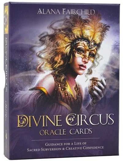 Blue Angel Mėlyna Angel Mėlyna Angel Divine Circus Oracle Kortos (2 Leidimas)