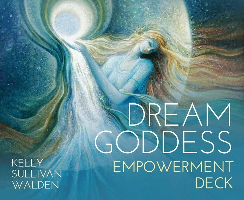 Blue Angel Mėlyna Angel Dream Goddess Empowerment Inspiration Kortos
