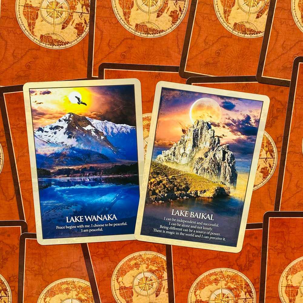 Blue Angel Mėlyna Angel Mėlyna Angel Earth Power Oracle Kortos