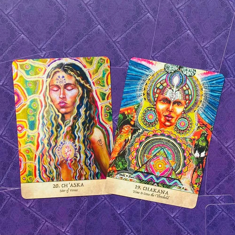 Blue Angel Mėlyna Angel Mėlyna Angel Earth Warriors Oracle Kortos