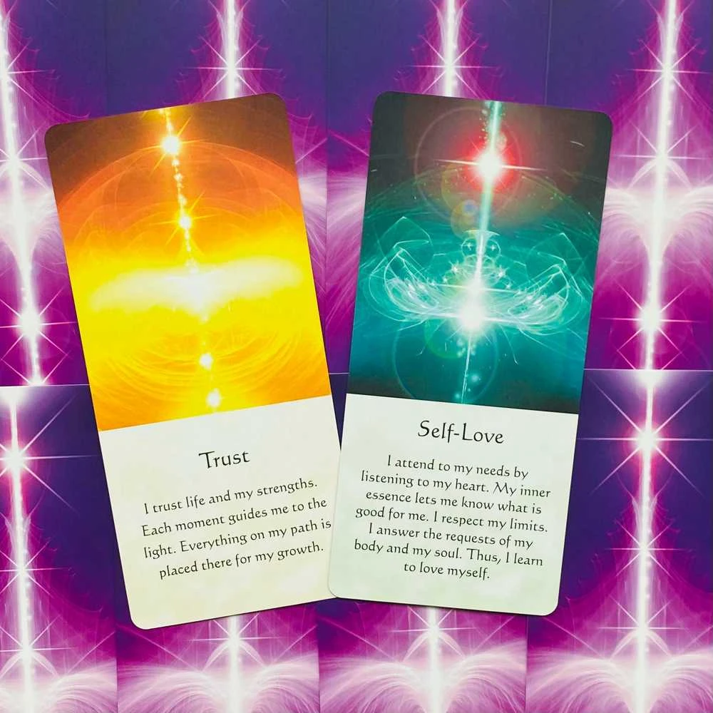 Blue Angel Mėlyna Angel Energy Oracle kortos