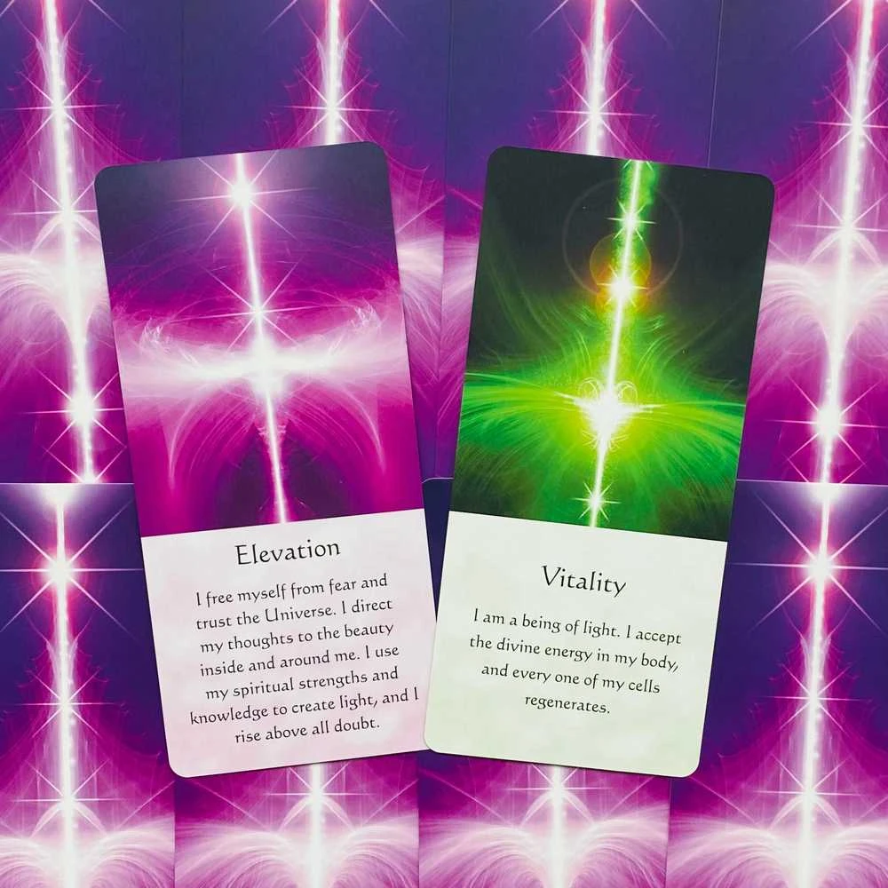 Blue Angel Mėlyna Angel Energy Oracle kortos