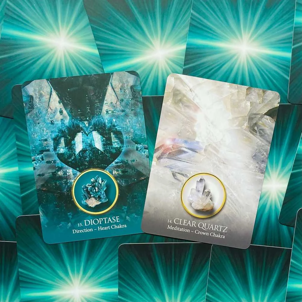 Blue Angel Mėlyna Angel Eternal Crystals Oracle Kortos Mėlyna Angel
