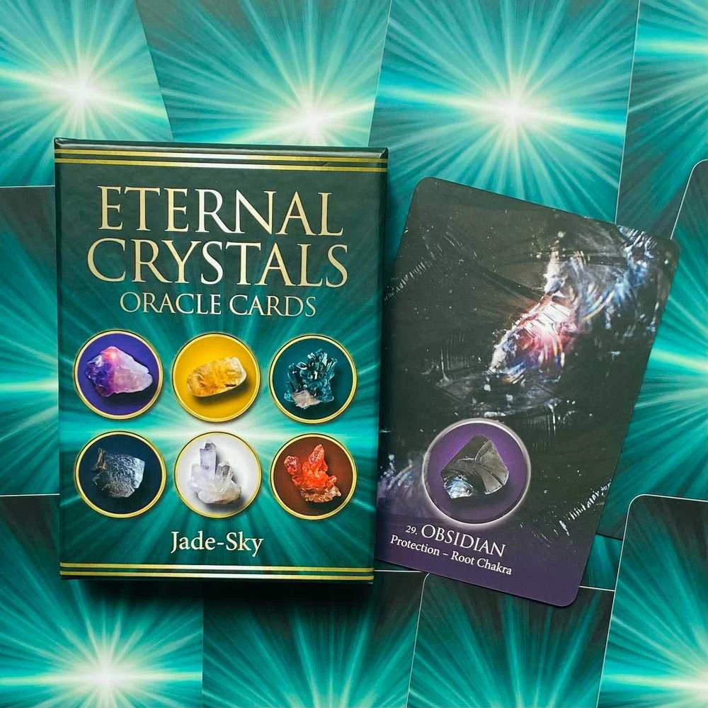 Blue Angel Mėlyna Angel Eternal Crystals Oracle Kortos Mėlyna Angel