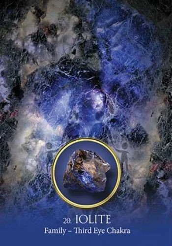 Blue Angel Mėlyna Angel Eternal Crystals Oracle Kortos Mėlyna Angel