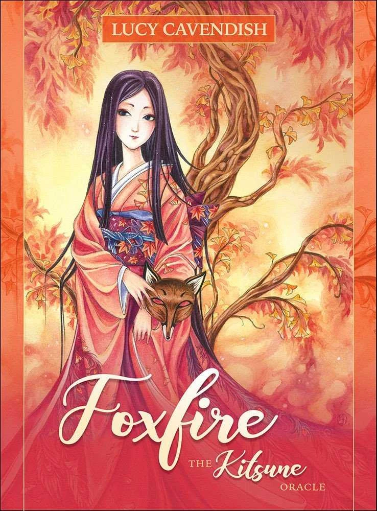 Blue Angel Mėlyna Angel Mėlyna Angel Foxfire: The Kitsune Oracle Kortos