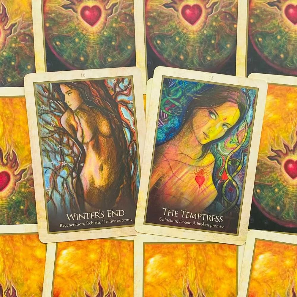 Blue Angel Mėlyna Angel Mėlyna Angel Gaia Oracle Kortos