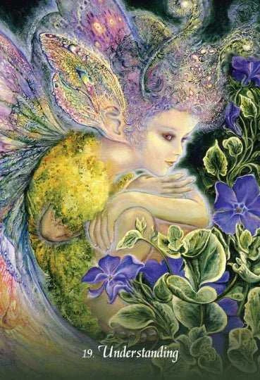 KNYGA Blue Angel Mėlyna Angel Mėlyna Angel Gratitude Oracle Kortos