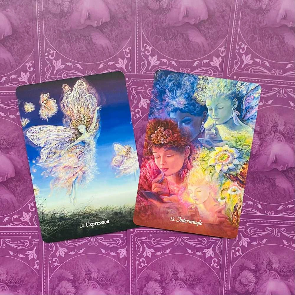 KNYGA Blue Angel Mėlyna Angel Mėlyna Angel Gratitude Oracle Kortos