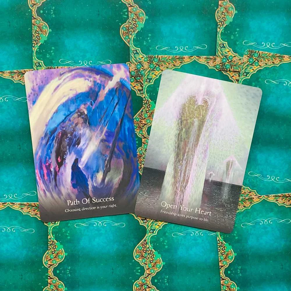 Blue Angel Mėlyna Angel Mėlyna Angel Great Eastern Oracle Kortos