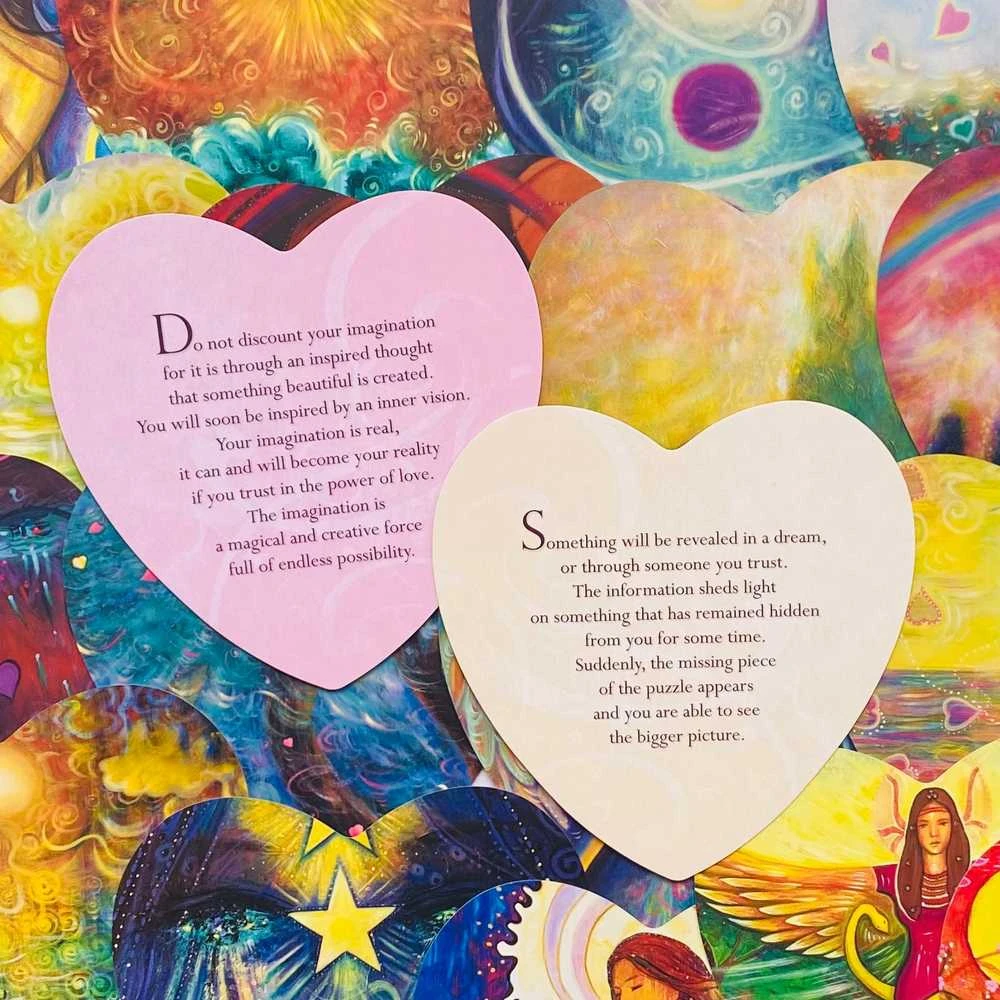 Blue Angel Mėlyna Angel Mėlyna Angel Heart And Soul Oracle Kortos