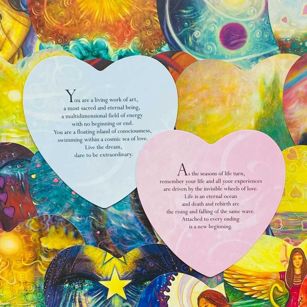 Blue Angel Mėlyna Angel Mėlyna Angel Heart And Soul Oracle Kortos