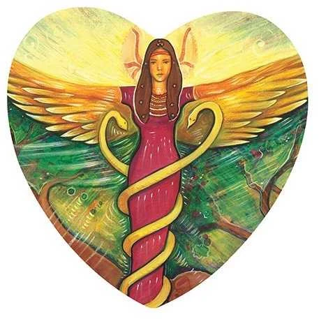 Blue Angel Mėlyna Angel Mėlyna Angel Heart And Soul Oracle Kortos