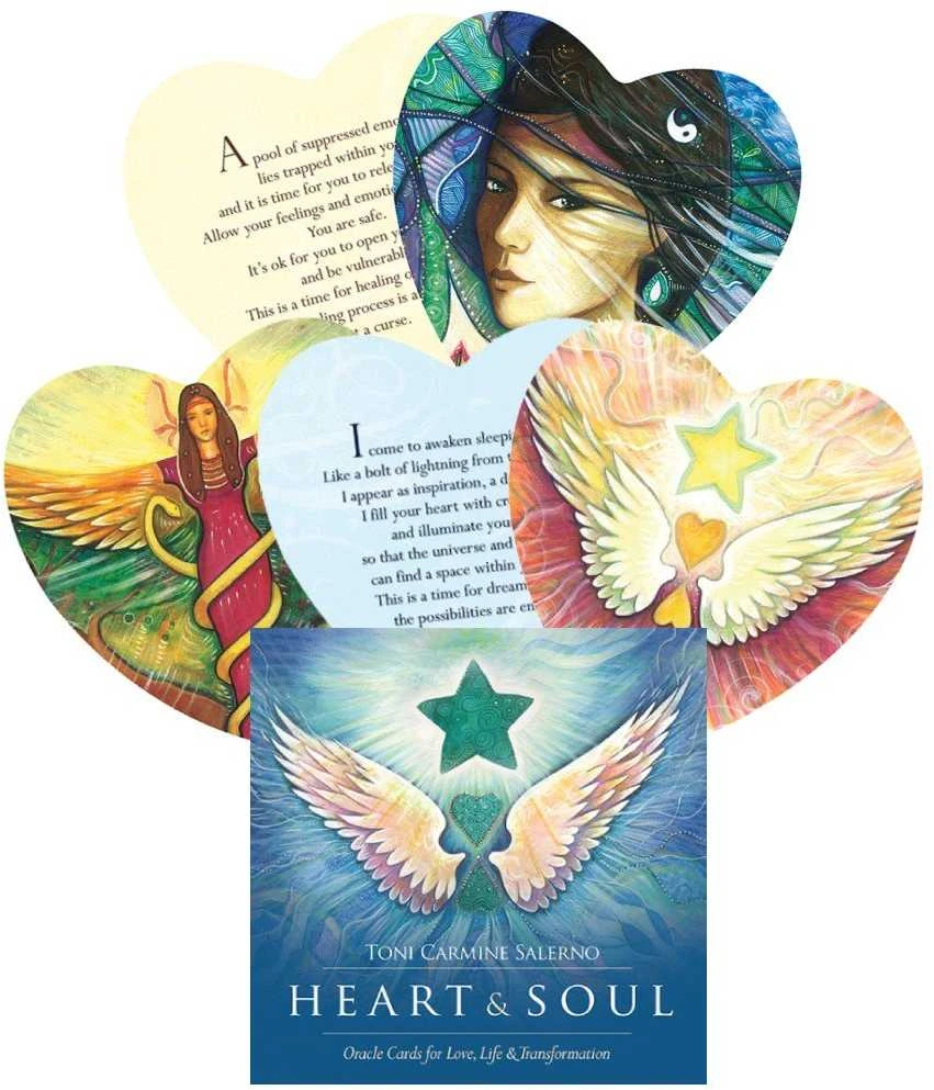 Blue Angel Mėlyna Angel Mėlyna Angel Heart And Soul Oracle Kortos