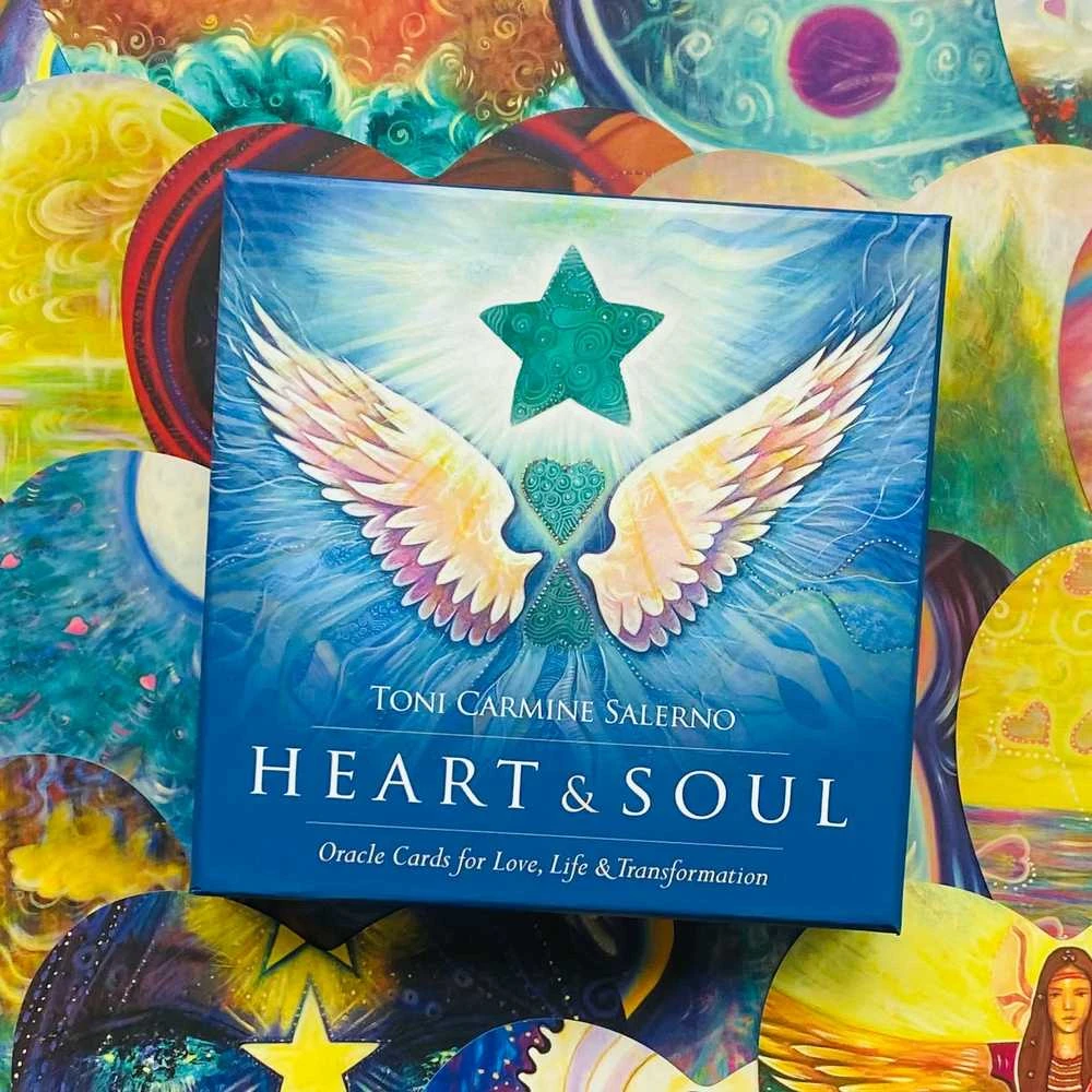 Blue Angel Mėlyna Angel Mėlyna Angel Heart And Soul Oracle Kortos