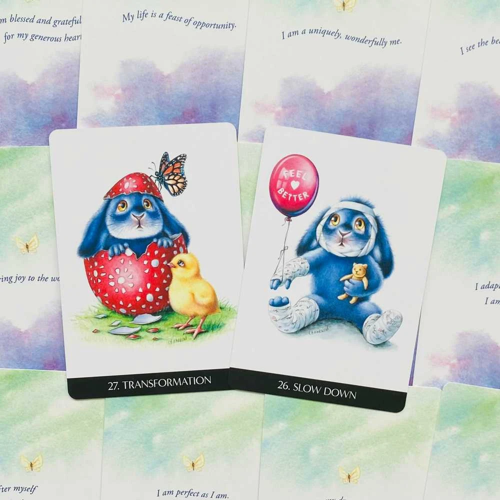 Blue Angel Mėlyna Angel Mėlyna Angel Inner Child Oracle Kortos