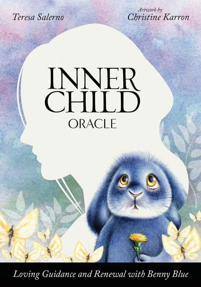 Blue Angel Mėlyna Angel Mėlyna Angel Inner Child Oracle Kortos