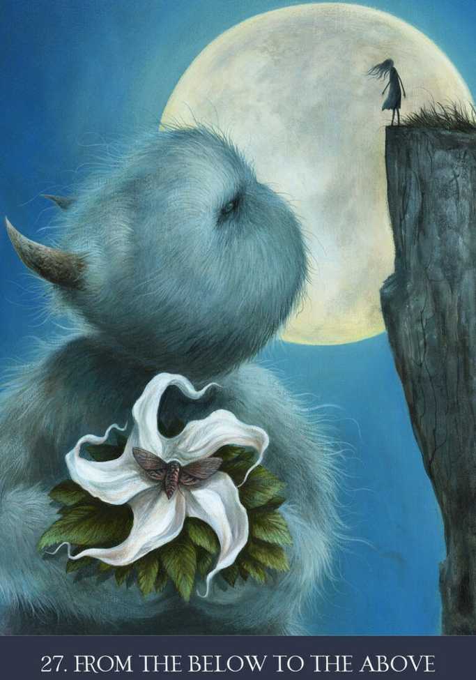 Blue Angel Mėlyna Angel Mėlyna Angel Into The Lonely Woods Oracle Kortos