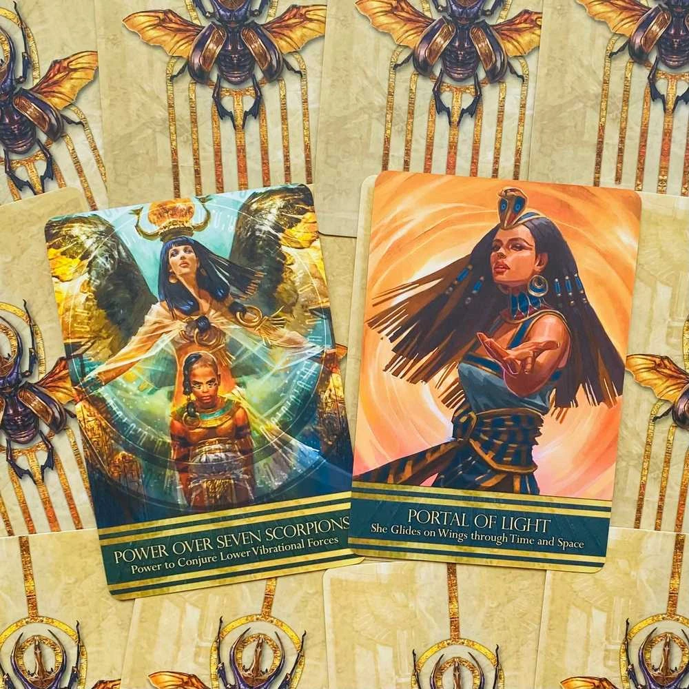 Blue Angel Mėlyna Angel Mėlyna Angel Isis Oracle Kortos
