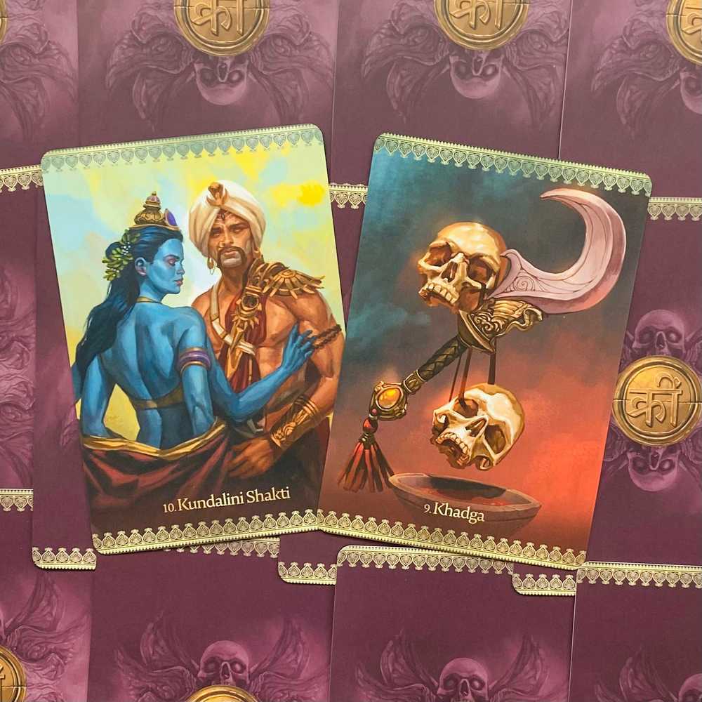 Blue Angel Mėlyna Angel Mėlyna Angel Kali Oracle Kortos