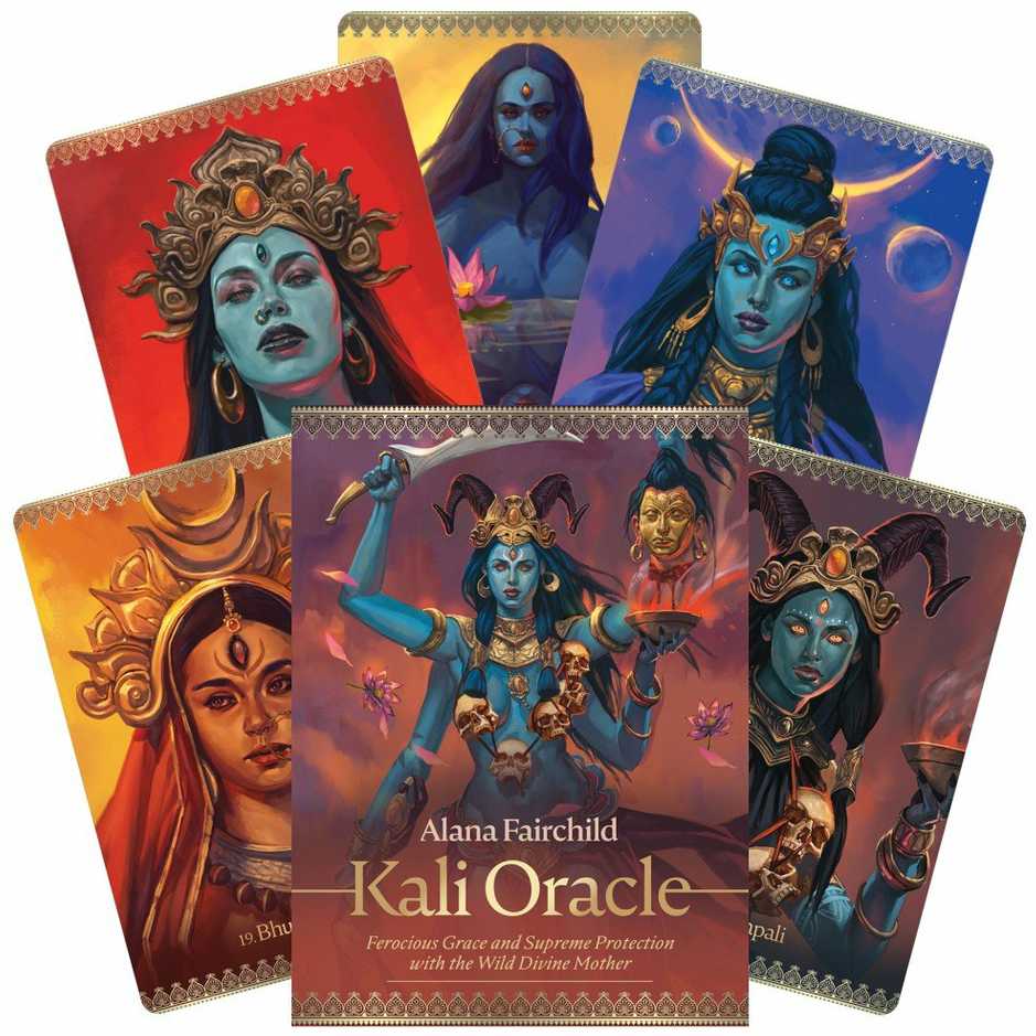 Blue Angel Mėlyna Angel Mėlyna Angel Kali Oracle Kortos