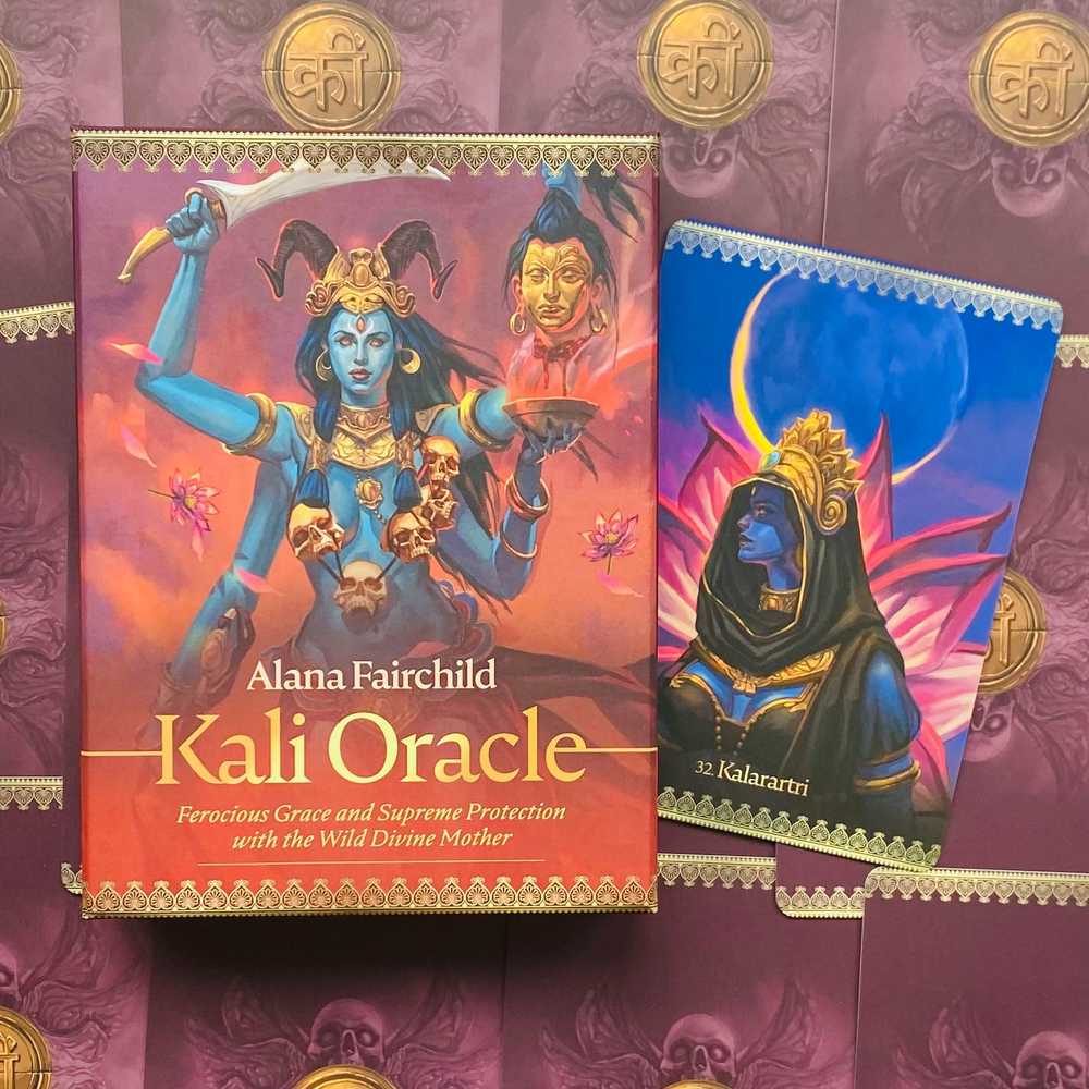 Blue Angel Mėlyna Angel Mėlyna Angel Kali Oracle Kortos