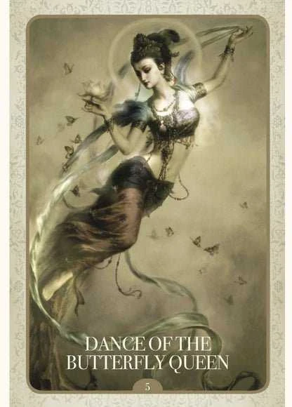 Blue Angel Mėlyna Angel Mėlyna Angel Kuan Yin Oracle Kortos
