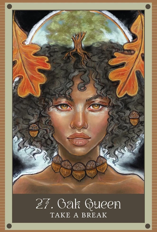 Blue Angel Mėlyna Angel Kolekcionuojamos Kortelės - The Wild Witch Oracle 44 Illustrated Cards And Guidebook