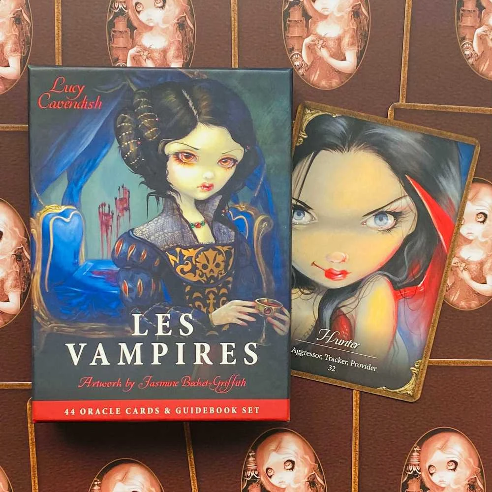 Blue Angel Mėlyna Angel Mėlyna Angel Les Vampires Oracle Kortos