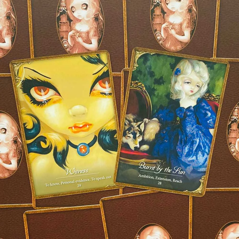 Blue Angel Mėlyna Angel Mėlyna Angel Les Vampires Oracle Kortos