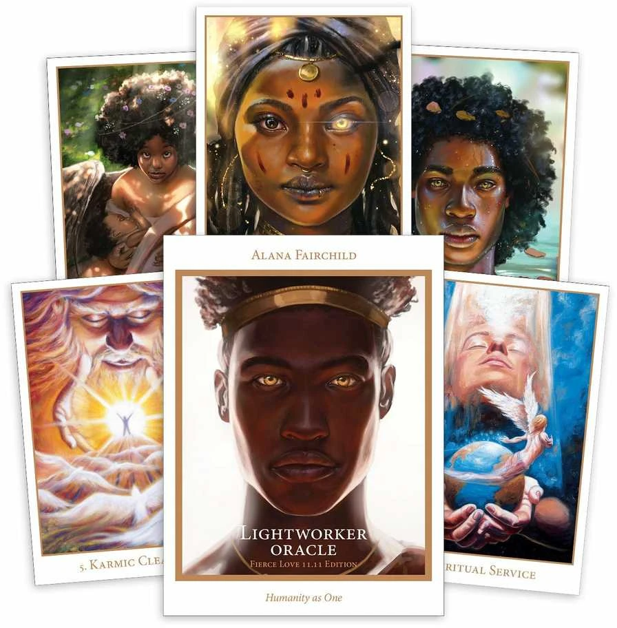 Blue Angel Mėlyna Angel Mėlyna Angel Lightworker Oracle: Fierce Love 11.11 Edition Kortos