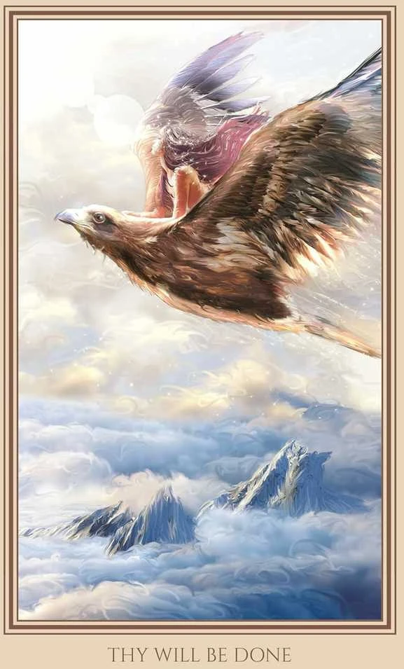 Blue Angel Mėlyna Angel Dvasinės Kortos - Mėlynojo Angelo Švytinčios Žmogiškumo Orakulo Kortos