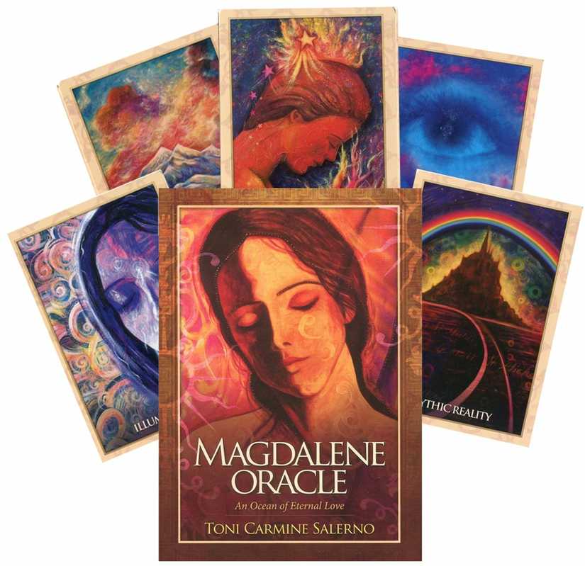 Blue Angel Mėlyna Angel Mėlyna Angel Magdalene Mary Oracle Kortos