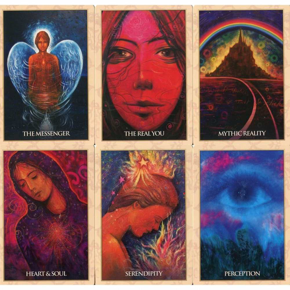 Blue Angel Mėlyna Angel Mėlyna Angel Magdalene Mary Oracle Kortos