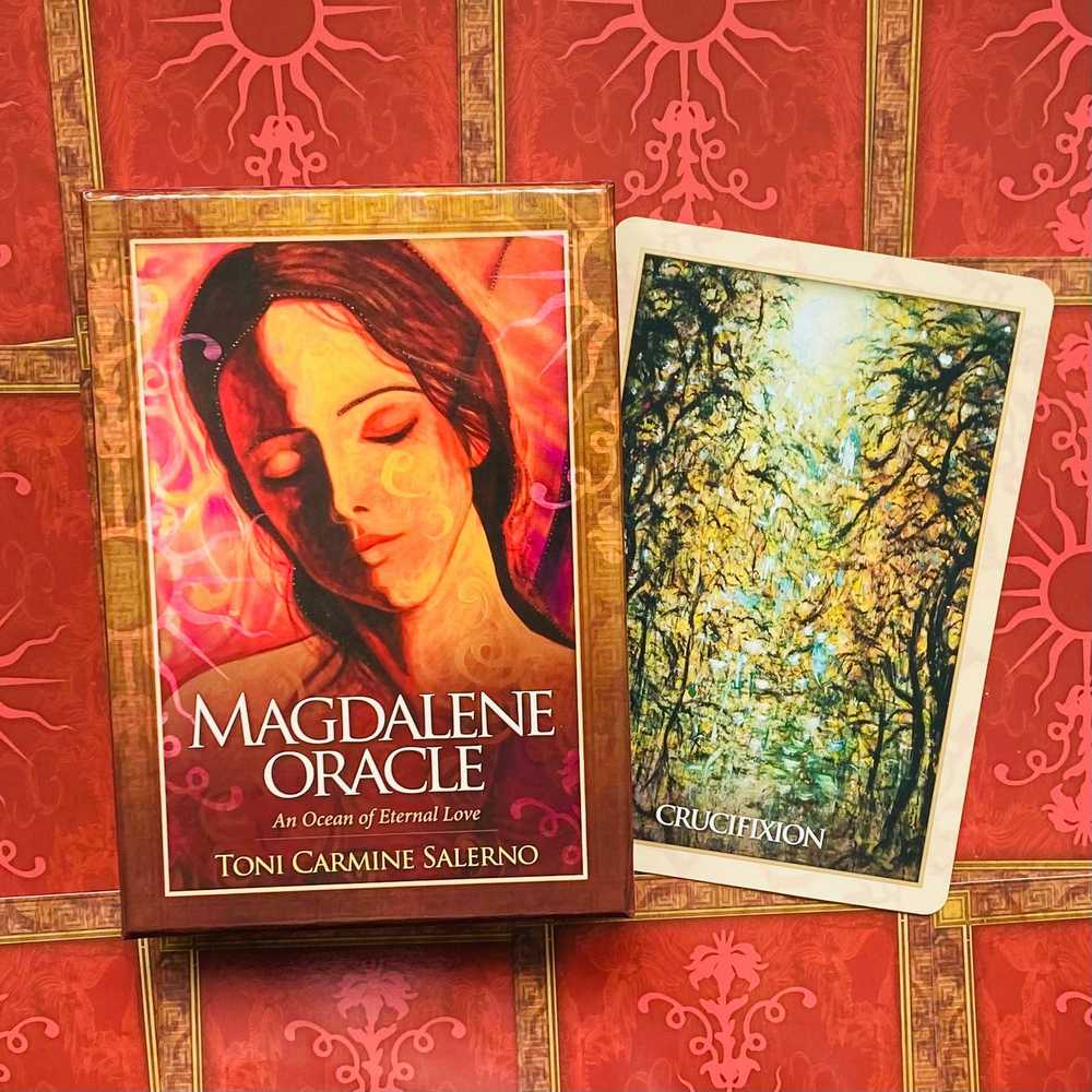 Blue Angel Mėlyna Angel Mėlyna Angel Magdalene Mary Oracle Kortos