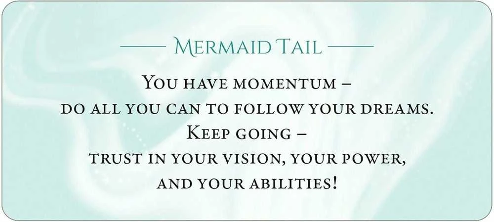 Blue Angel Mėlyna Angel Mėlyna Angel Magickal Messages From The Mermaid Inspiration Kortos
