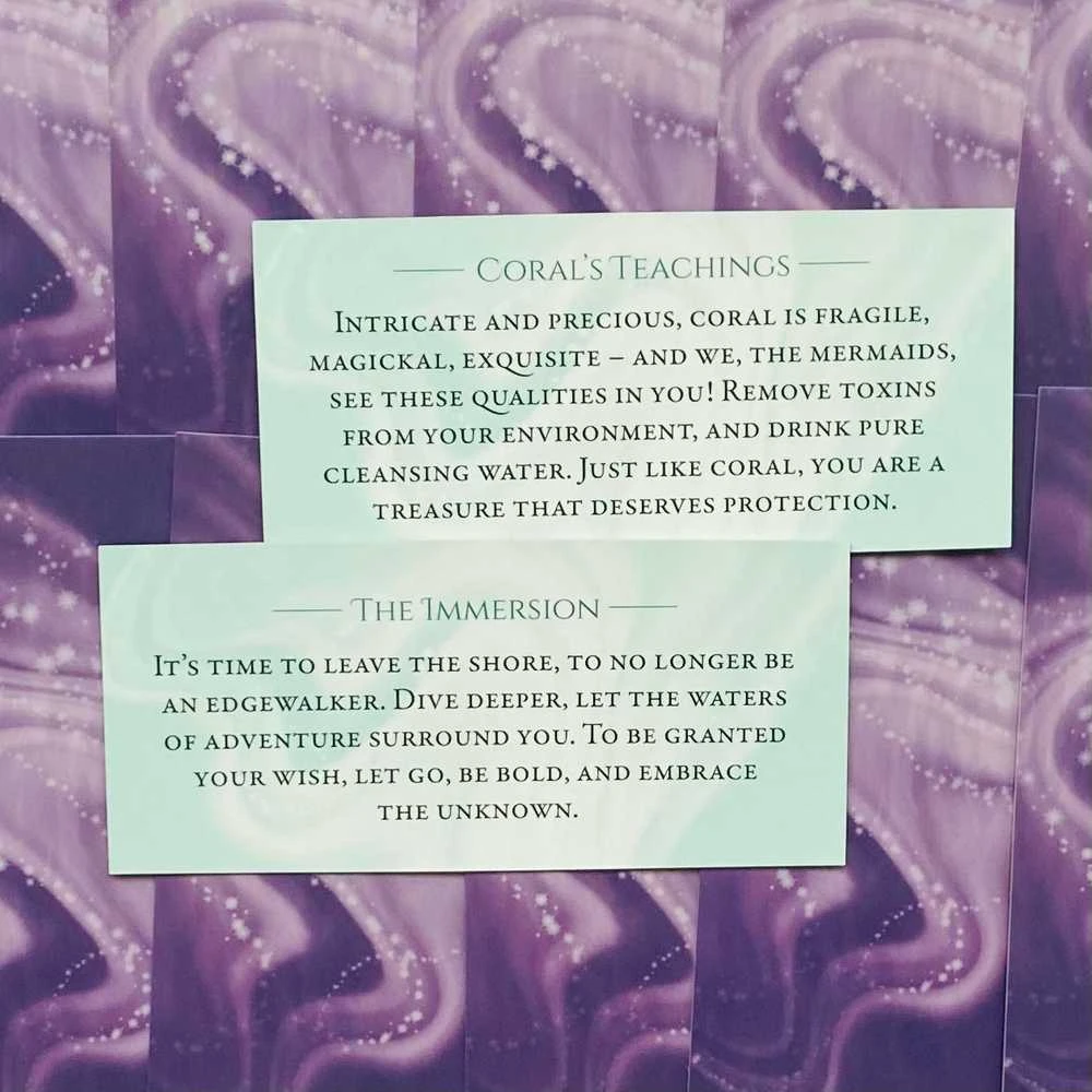 Blue Angel Mėlyna Angel Mėlyna Angel Magickal Messages From The Mermaid Inspiration Kortos