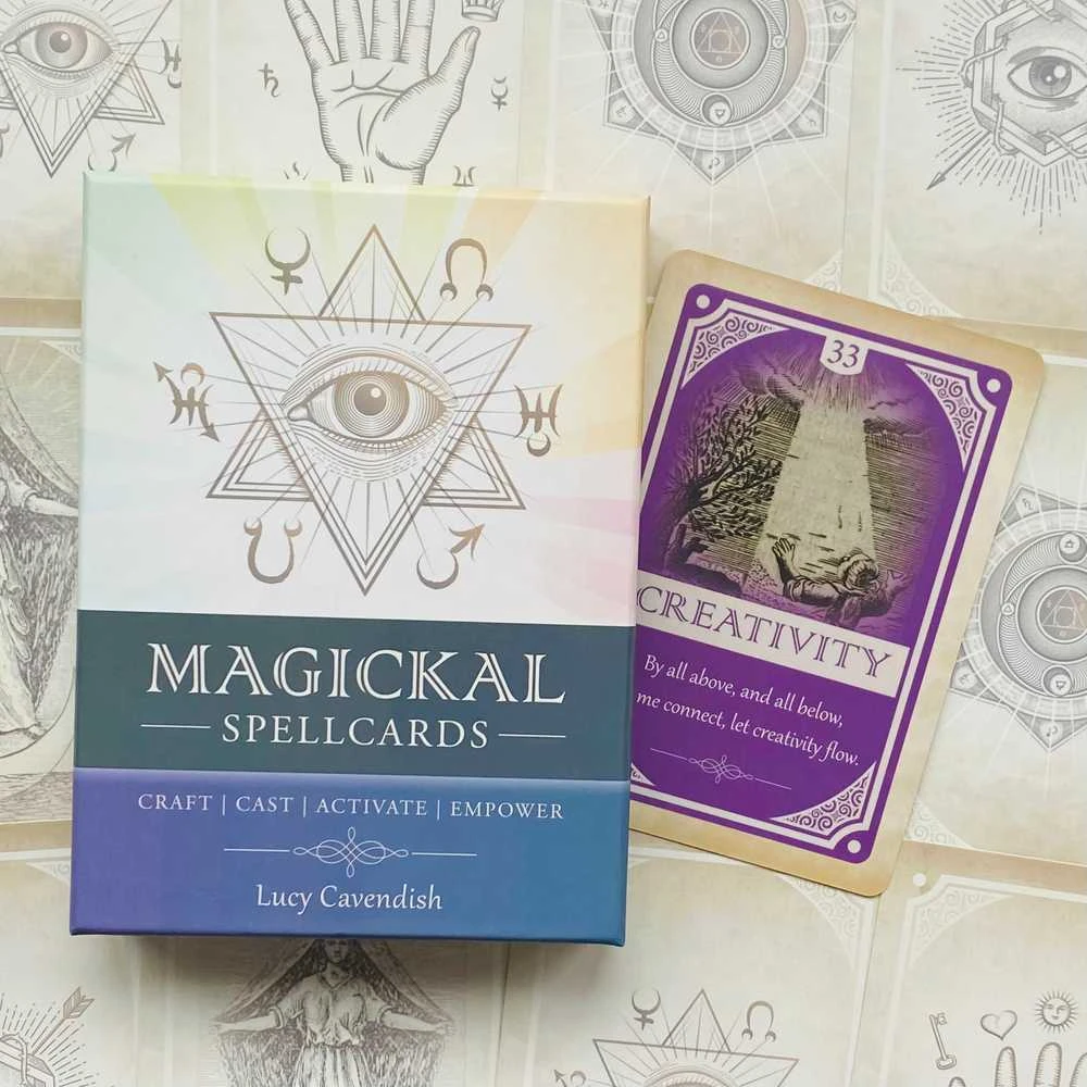 Blue Angel Mėlyna Angel Mėlyna Angel Magickal Spellcards Kortos