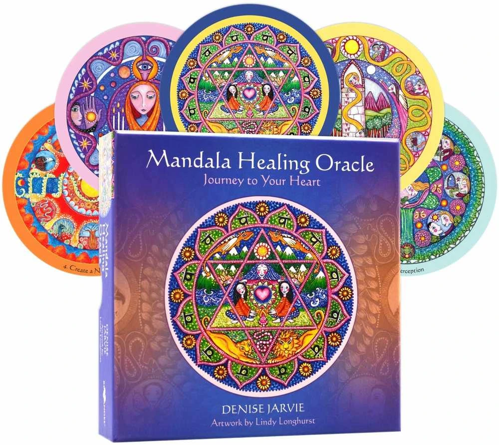 Blue Angel Mėlyna Angel Mėlyna Angel Mandala Oracle Kortos