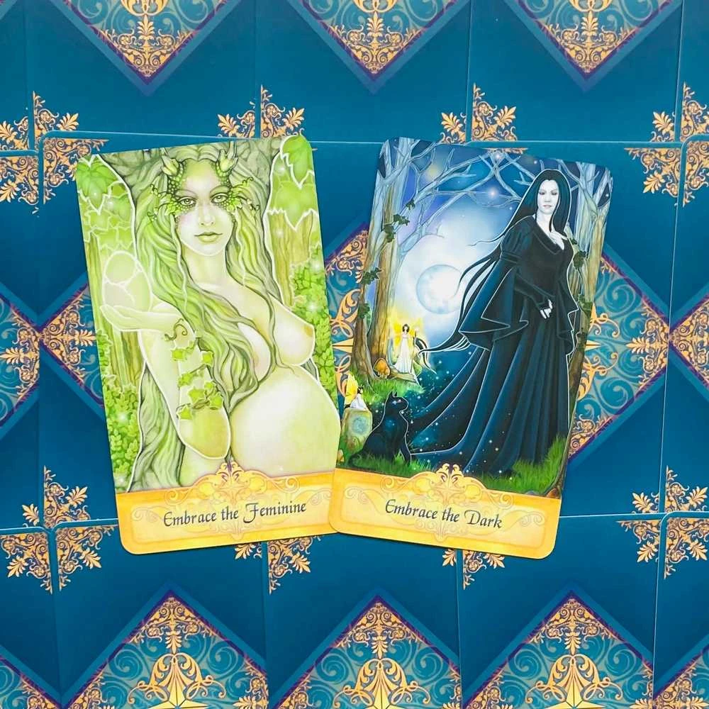 Blue Angel Mėlyna Angel Mėlyna Angel Messenger Oracle Kortos (2 Leidimas)