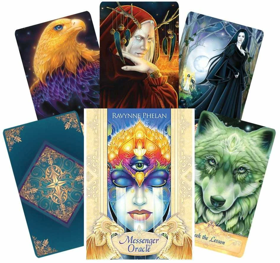 Blue Angel Mėlyna Angel Mėlyna Angel Messenger Oracle Kortos (2 Leidimas)
