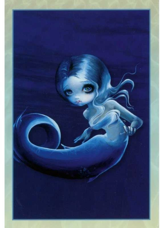 Blue Angel Mėlyna Angel Orakulo Kortos Myths And Mermaids Mėlyna Angel