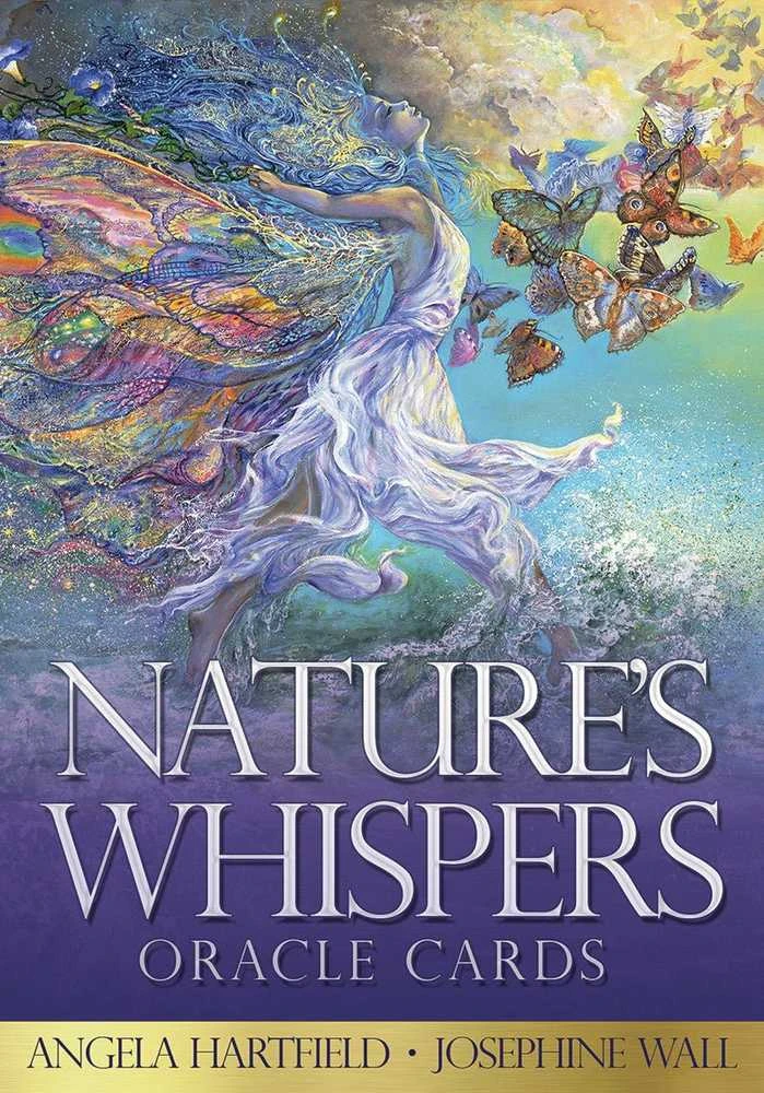 Blue Angel Mėlyna Angel Mėlyna Angel Natures Whispers Oracle Kortos