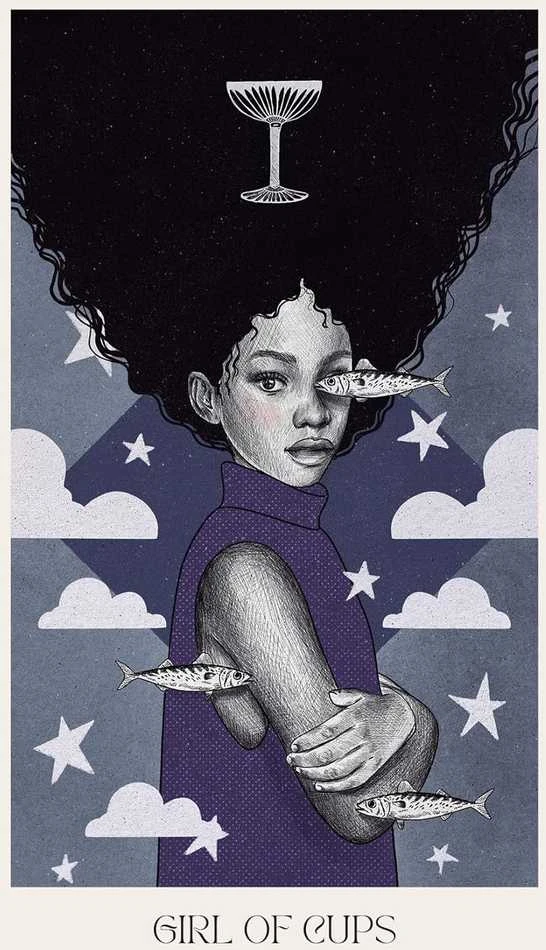Blue Angel Mėlyna Angel Taro kortų rinkinys - Nova Witch Tarot 78 Kortos su Gidu