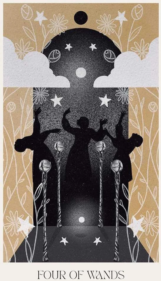 Blue Angel Mėlyna Angel Taro kortų rinkinys - Nova Witch Tarot 78 Kortos su Gidu