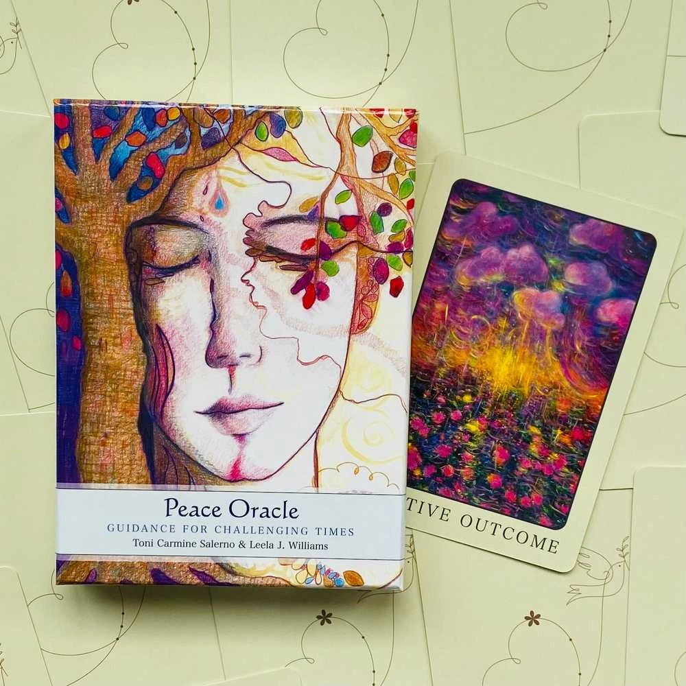 Blue Angel Mėlyna Angel Mėlyna Angel Peace Oracle Kortos