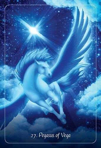 Blue Angel Mėlyna Angel Mėlyna Angel Pegasus Oracle Kortos